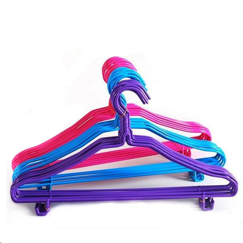 Jie Neng Affordable Plastic Dipped Widened Non-Slip Clothes Hanger Extended and Enlarged Clothes Drying Rack Clothes Rack Clothes Drying Rack Clothes Hanging Support