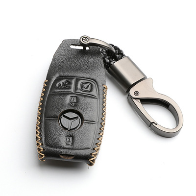 适用于 2017-2021 梅赛德斯-奔驰 A、C、CLA、CLS、GLA车用钥匙扣