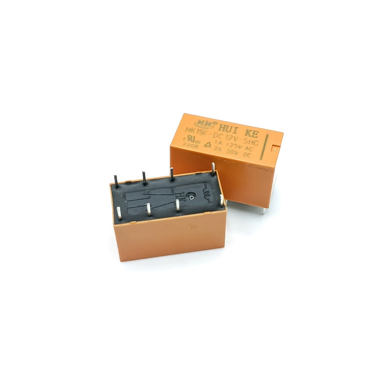 HK19F-DC5V-SHG оригинальный Huike силовой реле HK19F-DC24V-SHG два открытых 2A
