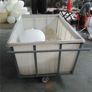Rotomolded Cloth Push Cart Pe Material Corrosion Resistant High and Low Temperature Not Easy to Break Simple Assembly
