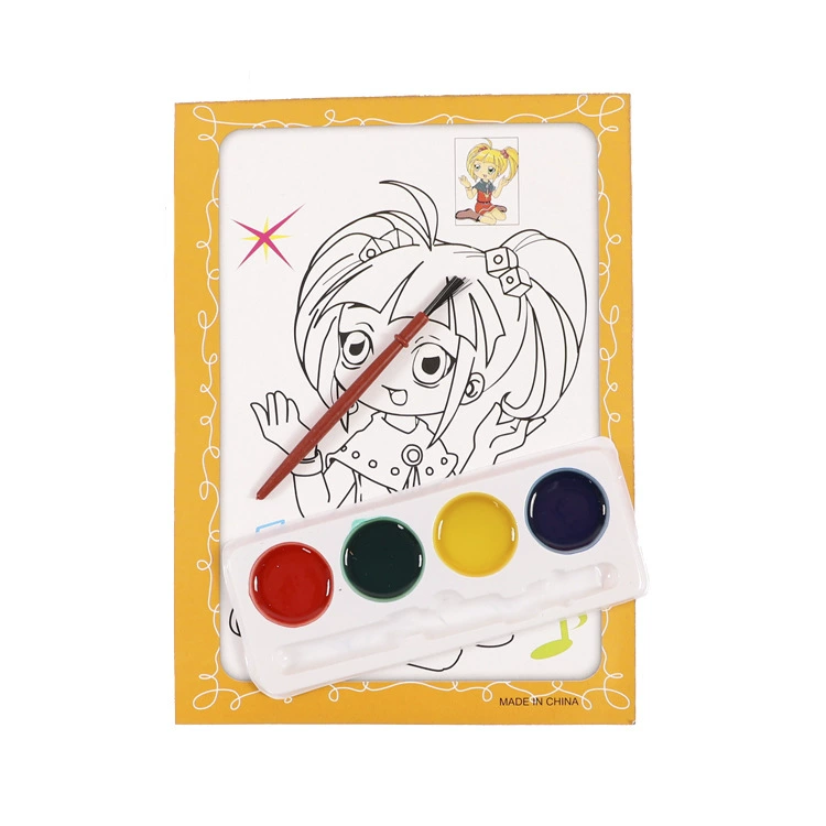 Kids Acrylic Watercolor Painting Set, Early Education Graffiti Kit, 9×12 cm to Large