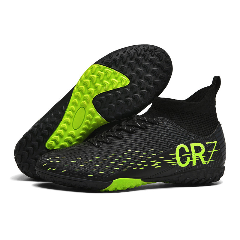 Zapatillas de Fútbol de Piel TF AG de TPU, Ligeras