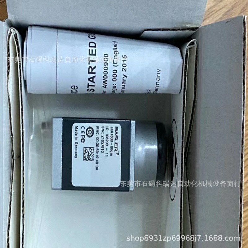 Basler巴斯勒ACA1600-60GM全新原装相机1000万像素实物拍摄图需议