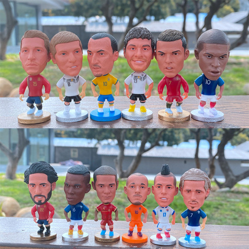 World Cup fans peripherals Portugal Ronaldo Neymar Messi gift star doll toy doll hand model