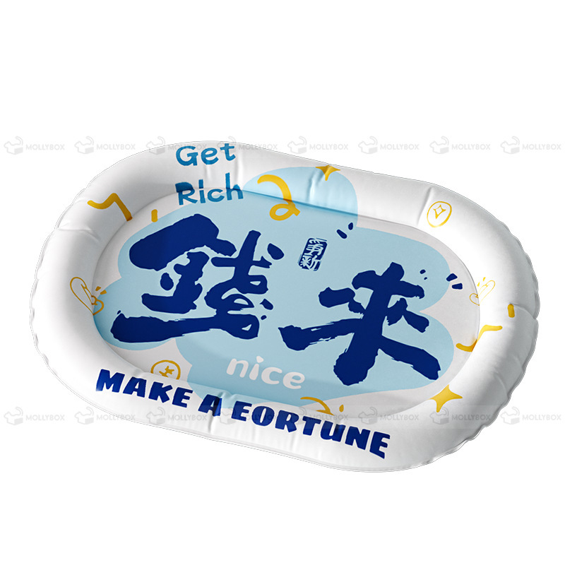 Qianlai ペットアイスマット夏猫睡眠巣冷却ベッドスタイル猫冷却ペットアイス|undefined