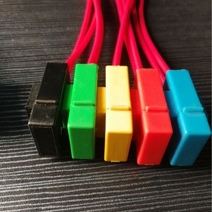 Fuse box with wire Medium fuse car motorcycle battery car fuse plastic case with wire