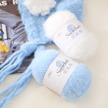 �ֹ�diy��ë�켏ѩѩ�q��ë���h��ë��ñ��̺�Ӈ���������ɫ����