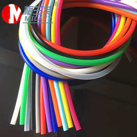 梅兰特厂家食品级彩色透明耐高温硅胶管硅胶软管挤出管规格