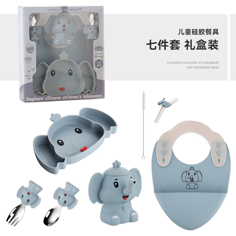 Set de caja de color para platos de comedor con tazas