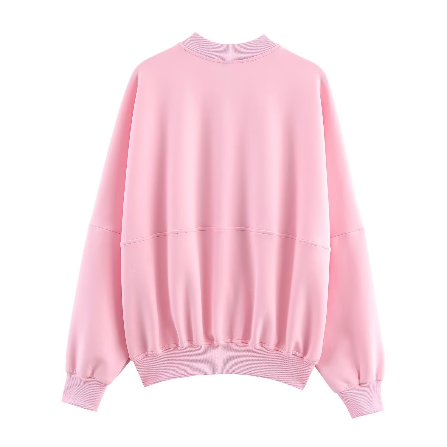 Women's Casual Bomber Jacket And Flared Pants Sportswear Set_voghion.com
