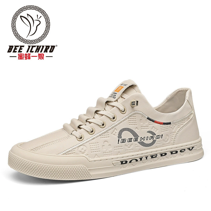 Sneakers BeeWolf, модные белые кроссовки, универсальная повседневная обувь, натуральная кожа