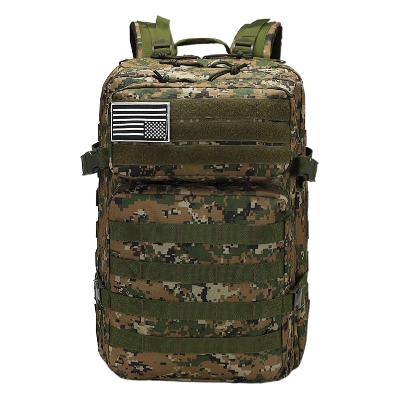 Cross-Border Tactical Backpack, Outdoor Sports Large-Capacity Travel and Commuting Backpack, Water-Repellent Multi-Functional Backpack
