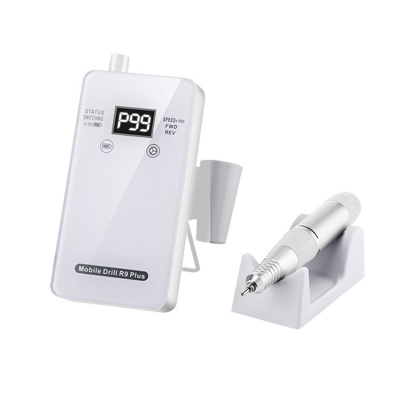 Amoladora de uñas transfronteriza Amoladora de uñas de almacenamiento eléctrico Amoladora de uñas de bajo ruido 30000rpm Despojadora de uñas profesional