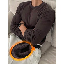 Q 52432 Round Neck Fleece Sweatshirt �A�I�l�� �羳����