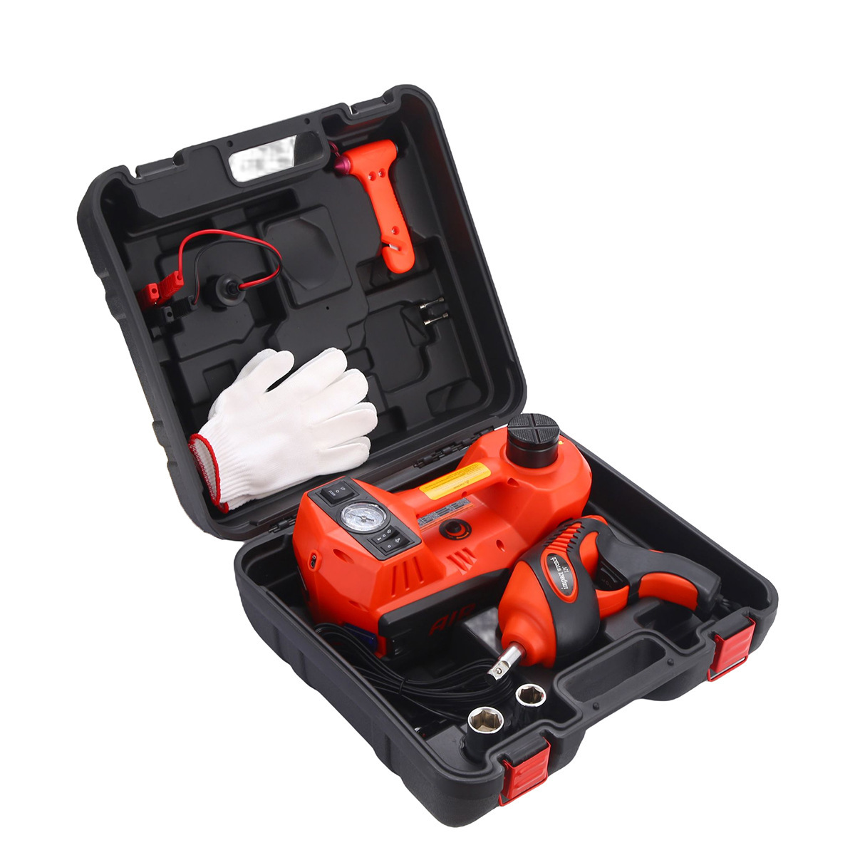0kg Electric 5t Multifunctional Car Jack 12V In-Car Hydraulic Jack Universal Set for Off-Road Tire Replacement