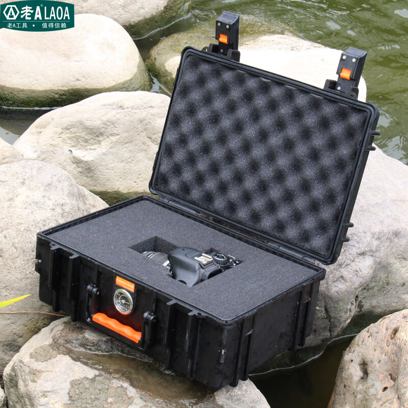 LAOA viejo a prueba de golpes caja de instrumentos portátil instrumento alemán caja de herramientas de 11 pulgadas LA115111