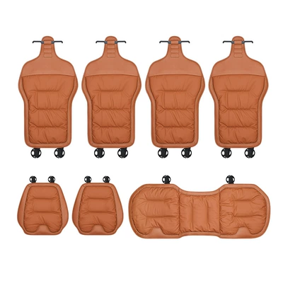 Four Seasons Pad — New Car Seat Cushion, Anti-Fouling - aima-orange-seven-piece-vehicle-set-no-car-logo