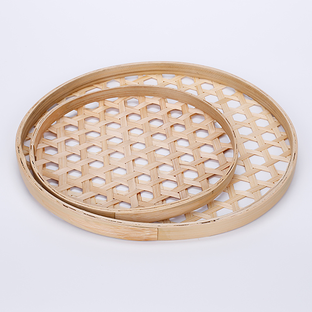 Amazon Homestay Decoración de pared Adornos Fábrica de tejido de paja Pared simple Pared redonda Hierba de ratán Sala de estar Colgante de decoración de pared