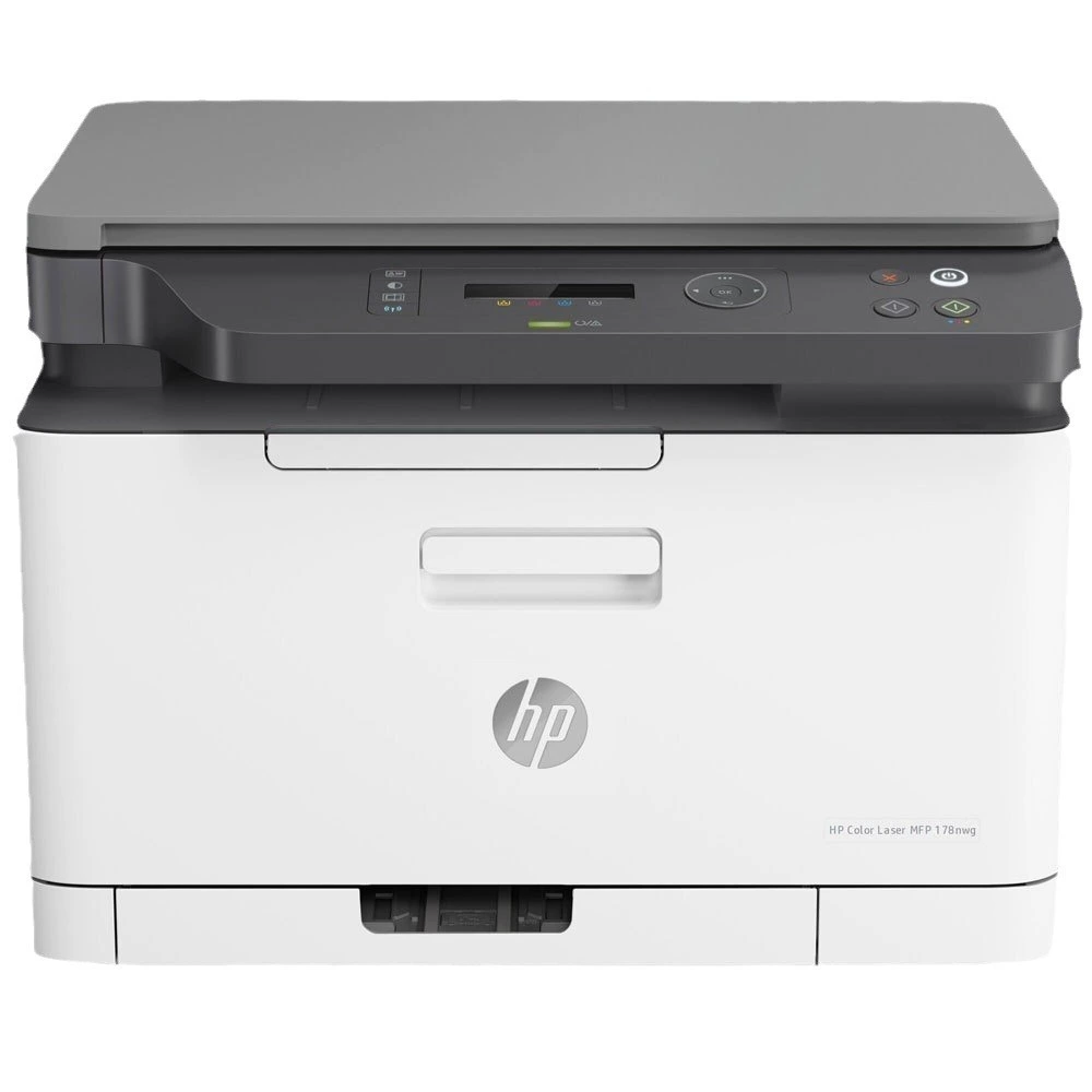HP 178nw/179fnw сканирование по беспроводной связи/проводное A4 цветной лазерный офисный принтер и копир All-in-One