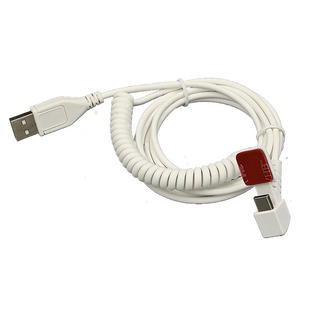Multi-Channel Mobile Phone Anti-Theft Cable Type-C Apple Android Reversible Vertical Cable Anti-Theft Alarm Charging USB Cable