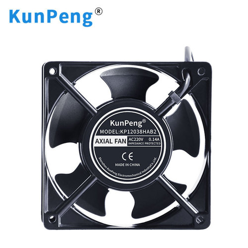 FS12038 industrial humidifier fan 110V solid state relay AC fan ball 220V cooling fan