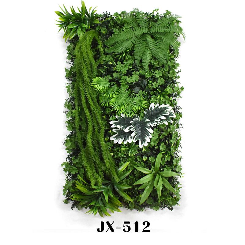 外贸跨境仿真植物墙米兰草坪门头室内装饰花墙人造草塑料仿真绿植|undefined