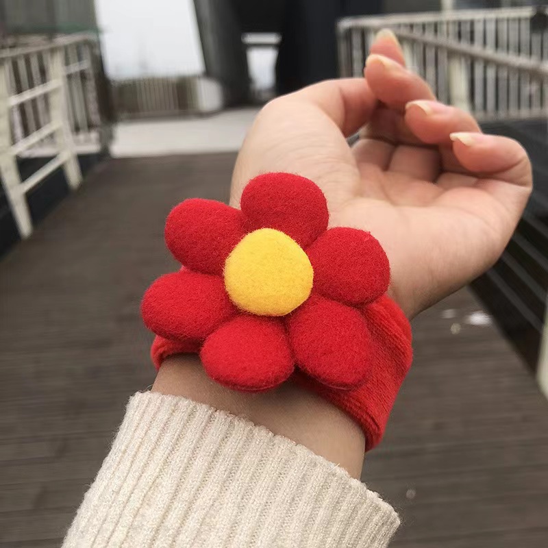Pequeña flor roja