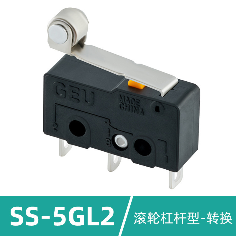 小型マイクロスイッチ 2フィート SS-5Gl プッシュ式マイクロスイッチ ライン付き 3フィート マイクロリミットトラベルスイッチ|undefined