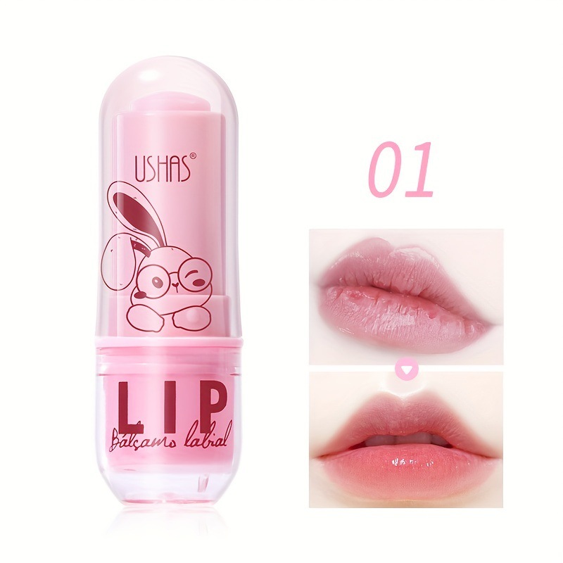 USHAS Europa y América Punto transfronterizo brillo de labios bálsamo labial hidratante y nutritivo bálsamo labial brillante e hidratante LS168