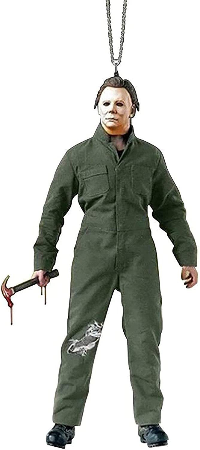 Nuevos productos transfronterizos Halloween horror personajes de automóviles colgantes de automóviles Halloween accesorios de interiores colgantes