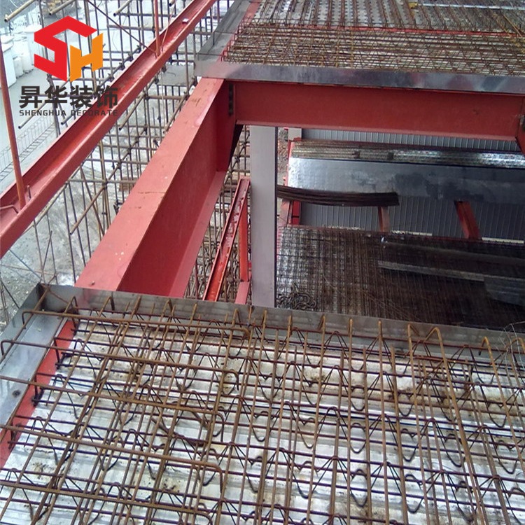 钢筋桁架楼承板安装，可包工包料，带钢筋楼承板，楼承板打焊钉