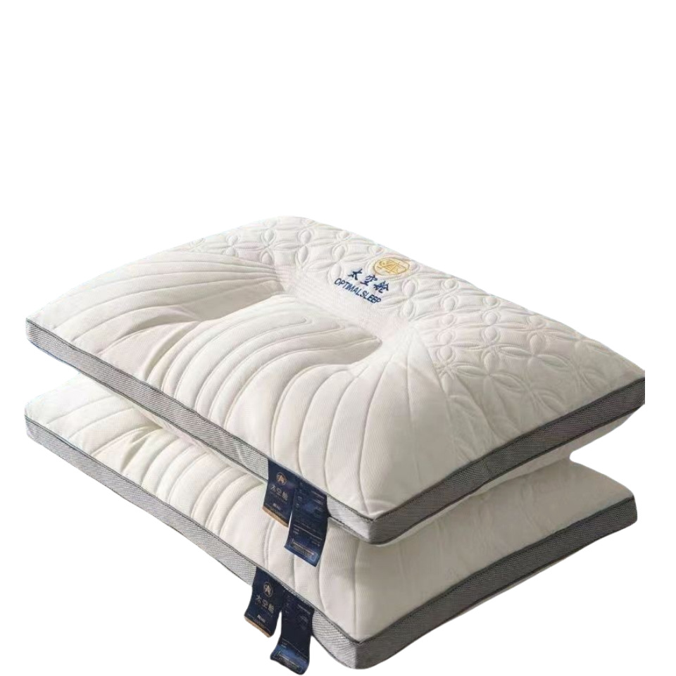 枕卸売 スペースカプセル ラテックス枕 枕芯 大人用 首の保護枕 家庭用 首の保護 睡眠補助枕 2個セット