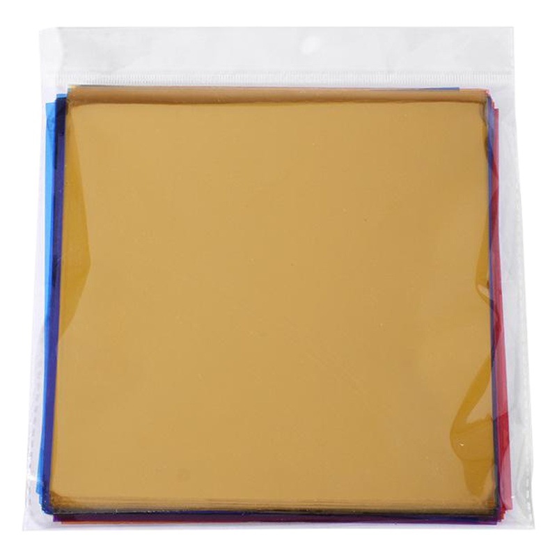 Transfronterizo nuevo colorido película de vidrio de embalaje de dulces DIY regalo Decoración 8-color mezclado cantidad se puede combinar