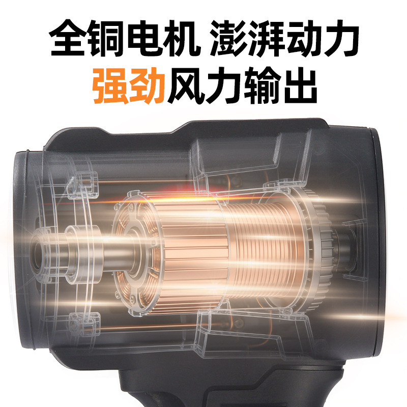 soplador transfronterizo soplador eléctrico de litio de alta potencia artefacto de eliminación de polvo de alta velocidad turbocompresor poderoso soplador industrial
