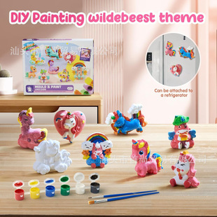 �羳��ͯ���L��ʯ������3D���w�ֹ�����DIY�T�f��ɫ�����������b