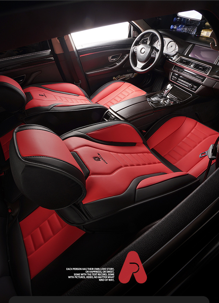 New All-Inclusive Full Leather Four-Season Universal Car Seat Cover Cushion Five-Seater All-Inclusive Seat Cover Amazon Foreign Trade Wholesale