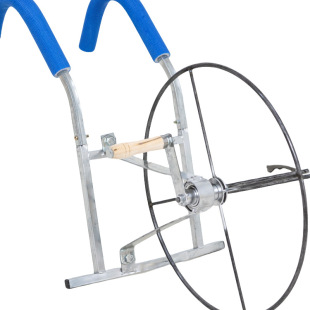 Water Hose Reel for Irrigation, Hand-Cranked Back-Type Storage Tray, Irrigation Tool, Winding Device, Hand-Cranked Winch, New Model