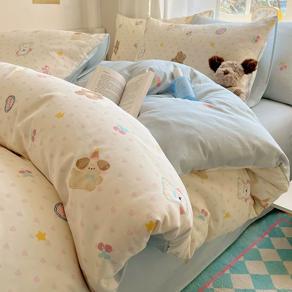 Creamy Sweet Bear [100% high-quality cotton, worry-free sleeping naked]