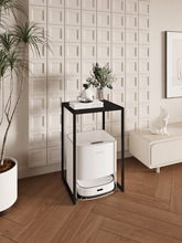 北欧客厅电视柜旁扫地机器人置物架沙发铁艺边几陈列花架鱼缸架子