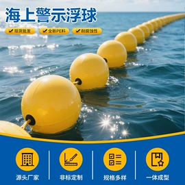 其他塑料制品;水面浮球;拦污浮筒