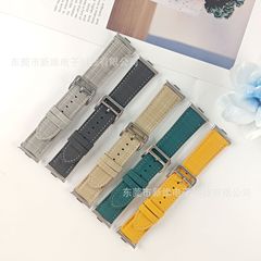 适用小米手环9pro表带红米watch4爱马仕扣腕带小米8pro表带22mm