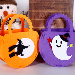 子供diy手作りプレゼント袋ハロウィーンカボチャ袋キャンディー袋不織布手提げ袋プレゼント袋