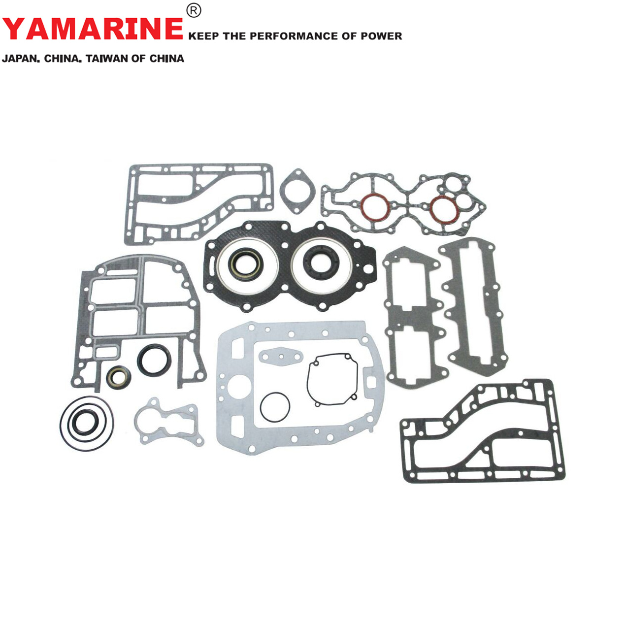 40D 马力 2冲 雅马哈船舷外机垫片总成 YAMAHA 6A0-W0001-01