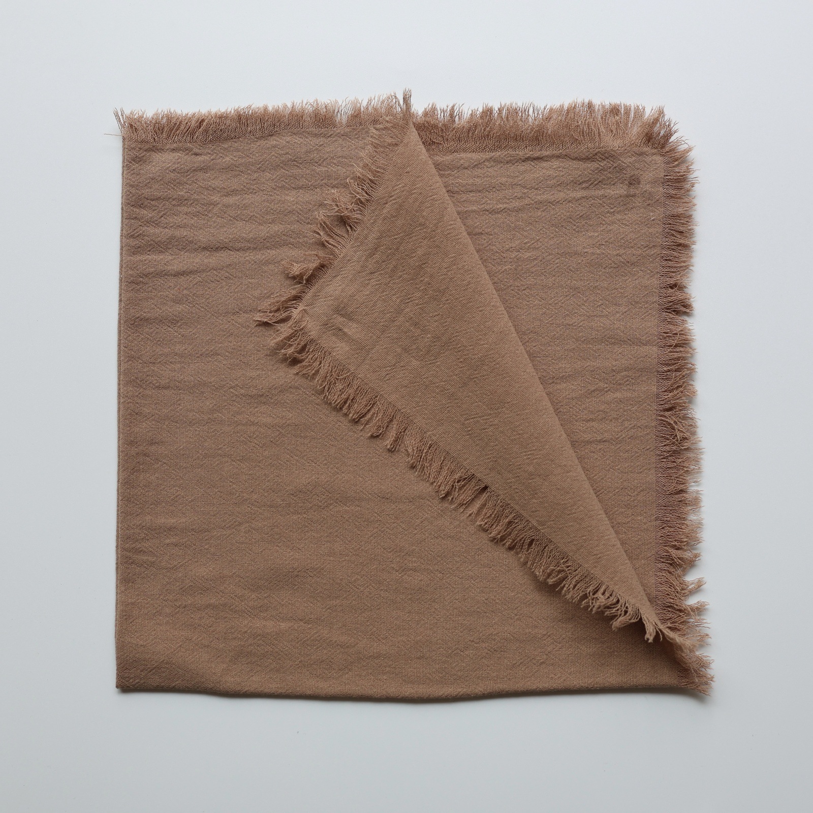 Tejora de servillas bordadas de peluche, tela de algodón, decoración de mesa de comedor, almohadilla simple, toalla de té transfronteriza, toalla cuadrada