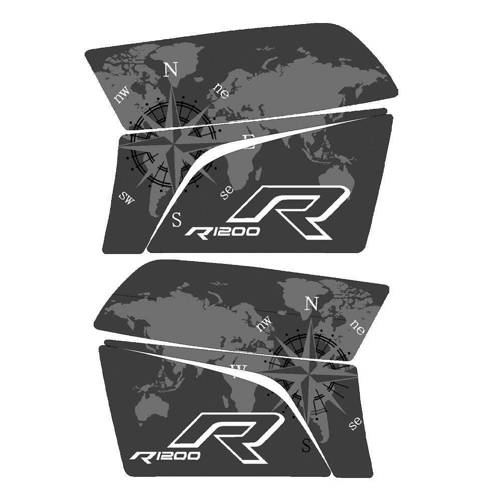 Aplicable a BMW Waterbird R1200R R1200R R1200R Baja lateral de PVC pegatinas decal