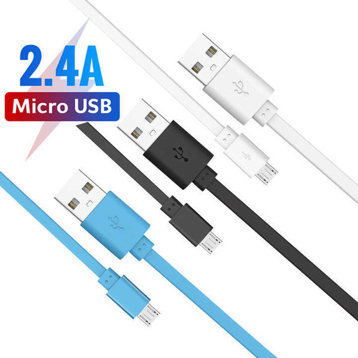 USB C Cable 3A Type C Charger Pvc Flat Dot Shape Type C Cable Fast Charging Mobile Phone Charger
