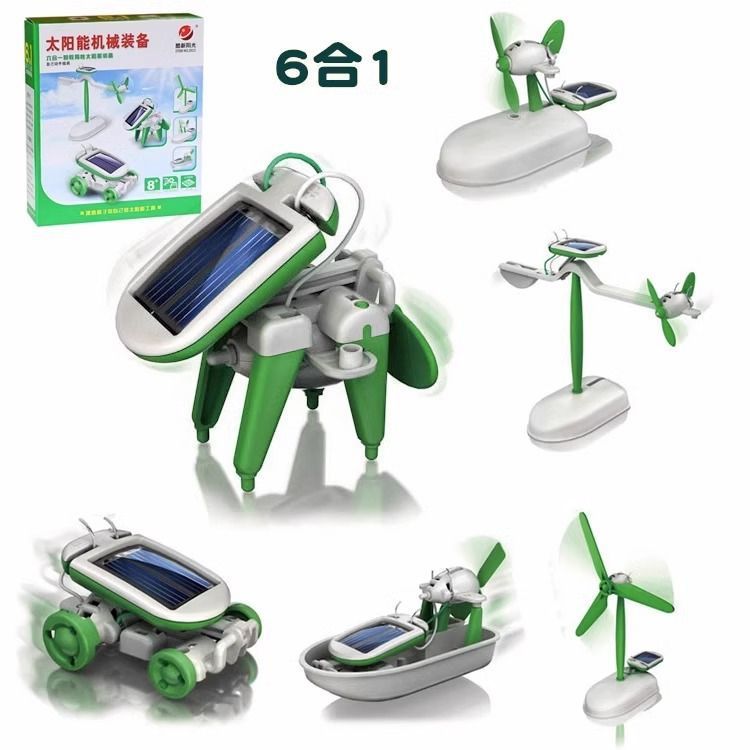 Robot solar-powered for programming
