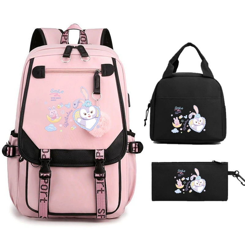 Backpack, cute capacious ultra light shoulder bag, spine protection