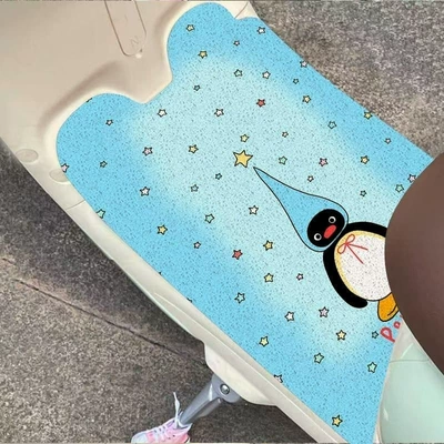 dirt-resistant, mud-resistant, can be cut – Universal Foot Pad - blue-star-long-hat-the-silk-loop-needs-to-be-cut-by-yourself-3050cm1119