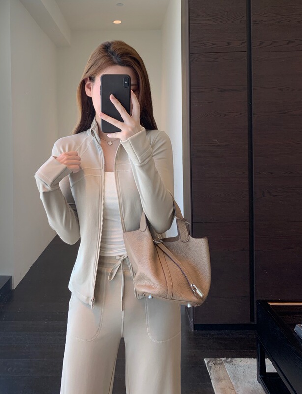 柜上1000+品质保暖外套高腰直筒休闲阔腿裤女2025秋冬新款G091008|undefined